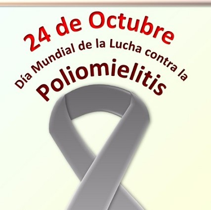 24 octubre dia Mundial Lucha contra la Poliomielitis